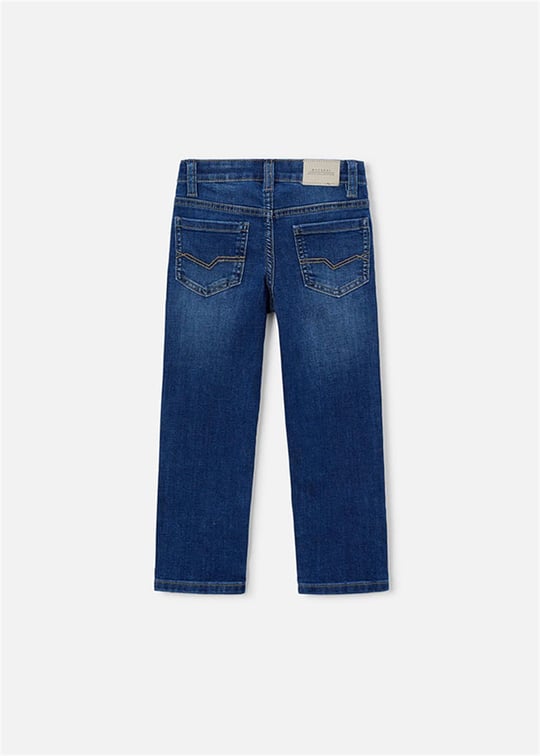 Mayoral Erkek Çocuk Basic Slim Fit Kot Pantolon Lacivert 515
