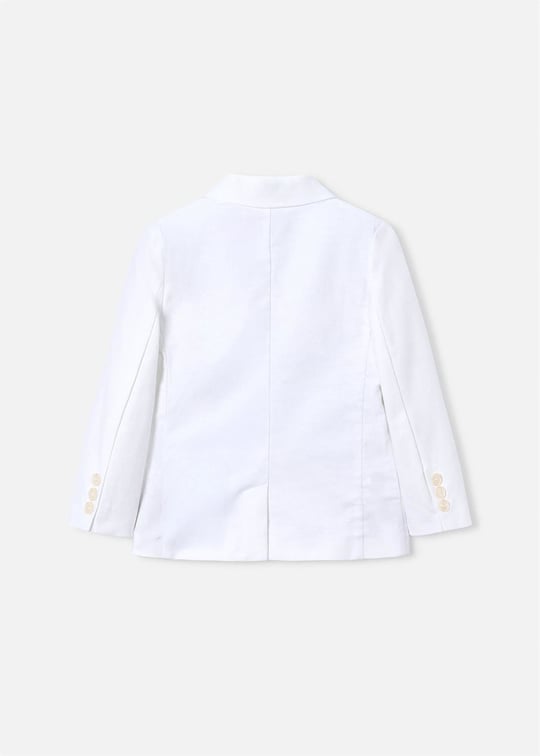 Mayoral Erkek Çocuk Blazer Ceket Beyaz 3437