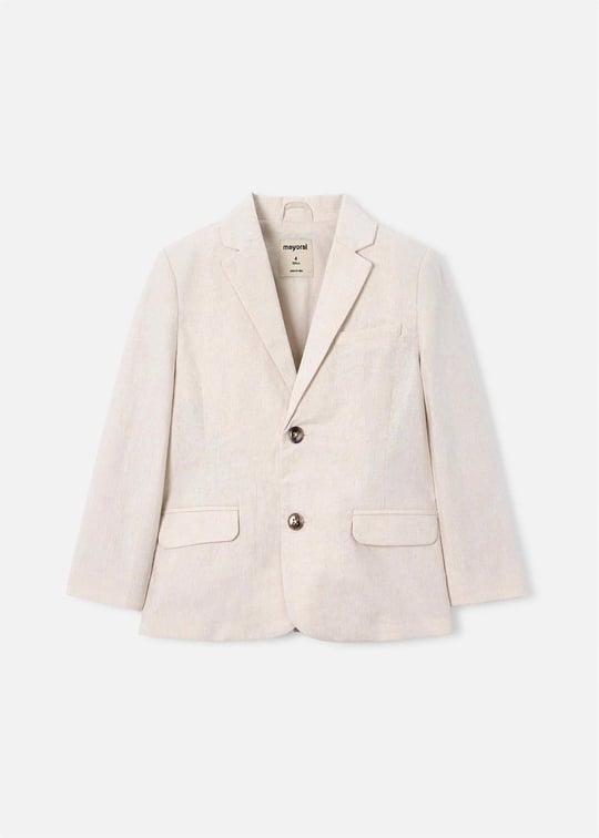 Mayoral Erkek Çocuk Blazer Ceket Krem 3437