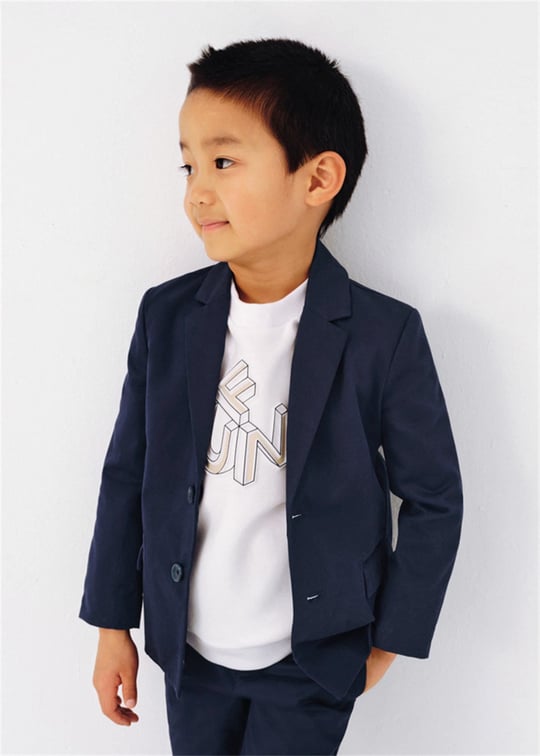 Mayoral Erkek Çocuk Blazer Ceket Lacivert 3419 