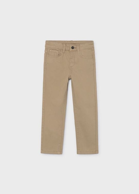 Mayoral Erkek Çocuk Cepli Slim Fit Pantolon Bej 517
