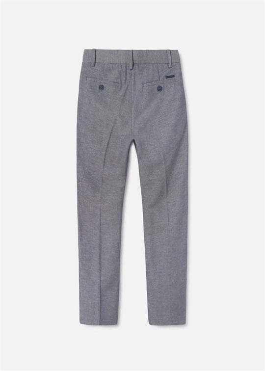Mayoral Erkek Çocuk Chino Keten Pantolon Gri 6512