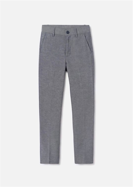 Mayoral Erkek Çocuk Chino Keten Pantolon Gri 6512