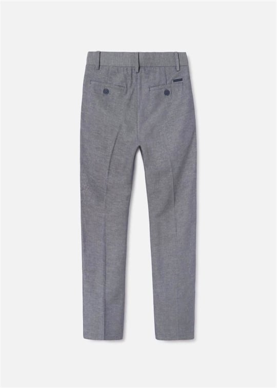 Mayoral Erkek Çocuk Chino Keten Pantolon Gri 6512
