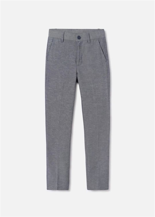 Mayoral Erkek Çocuk Chino Keten Pantolon Gri 6512