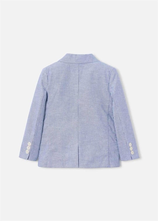 Mayoral Erkek Çocuk Çizgili Blazer Ceket Mavi 3437