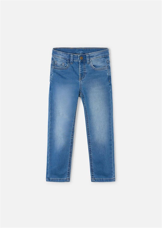 Mayoral Erkek Çocuk Dar Paça Kot Pantolon Mavi 4571