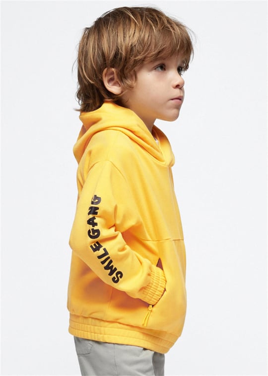 Mayoral Erkek Çocuk Düşük Omuzlu Sweatshirt Sarı 3483