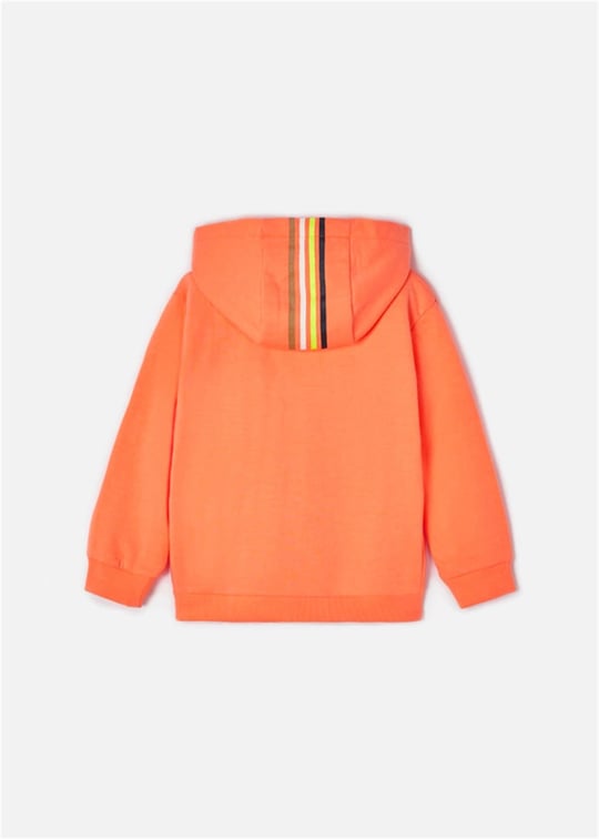 Mayoral Erkek Çocuk Fermuarlı Kapüşonlu Sweatshirt Oranj 3412
