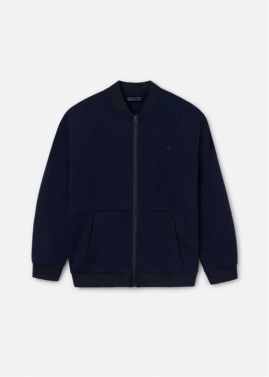 Mayoral Erkek Çocuk Fermuarlı Sweatshirt Lacivert 7465