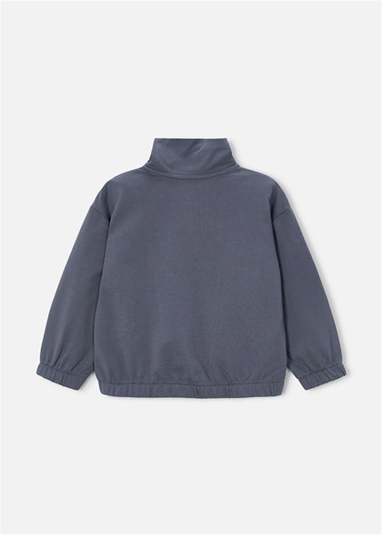 Mayoral Erkek Çocuk Fermuarlı Sweatshirt Antrasit 3441