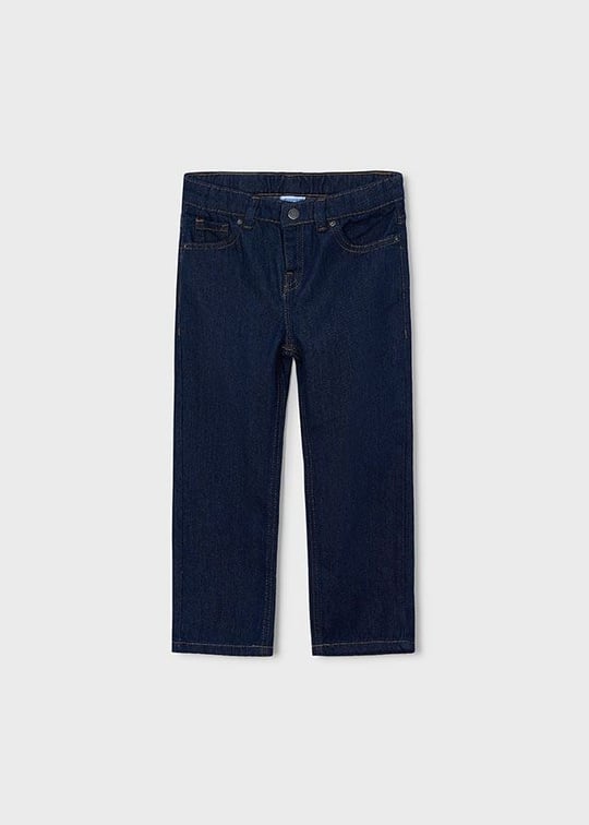 Mayoral Erkek Çocuk Geniş Paça Denim Pantolon Lacivert 4513