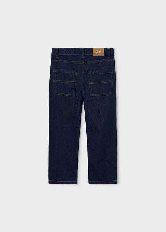 Mayoral Erkek Çocuk Geniş Paça Denim Pantolon Lacivert 4513