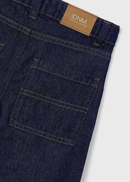 Mayoral Erkek Çocuk Geniş Paça Denim Pantolon Lacivert 4513
