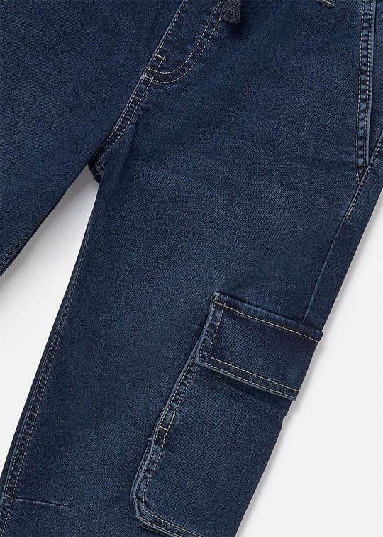 Mayoral Erkek Çocuk Jogger Kot Pantolon Lacivert 7560