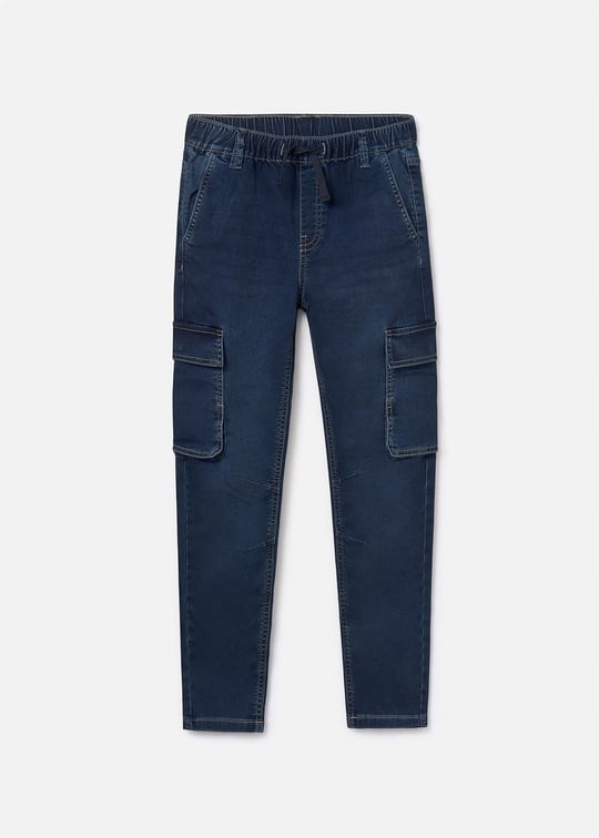 Mayoral Erkek Çocuk Jogger Kot Pantolon Lacivert 7560