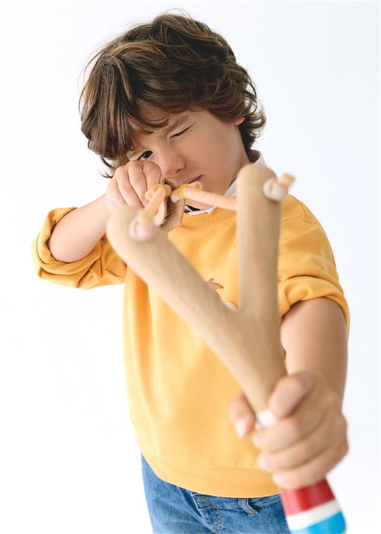 Mayoral Erkek Çocuk Kabartmalı Sweatshirt Hardal 3434