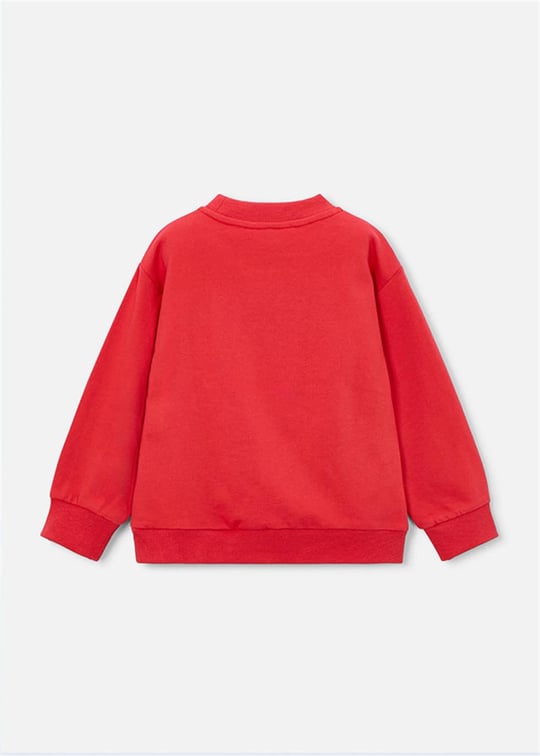 Mayoral Erkek Çocuk Kabartmalı Sweatshirt Kırmızı 3434