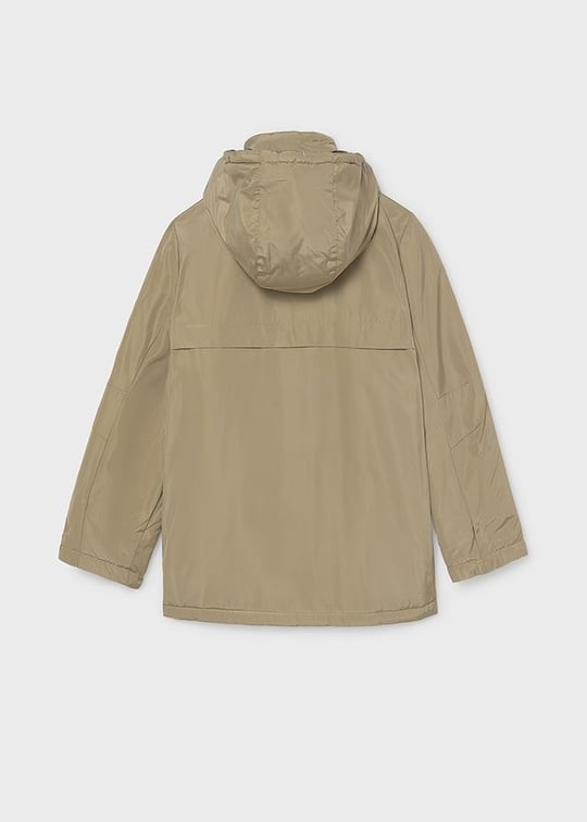 Mayoral Erkek Çocuk Kapüşonlu Parka Mont Krem 7415