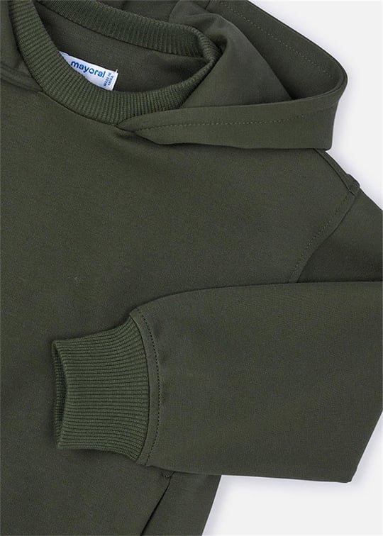 Mayoral Erkek Çocuk Kapüşonlu Sweatshirt Yeşil 4451