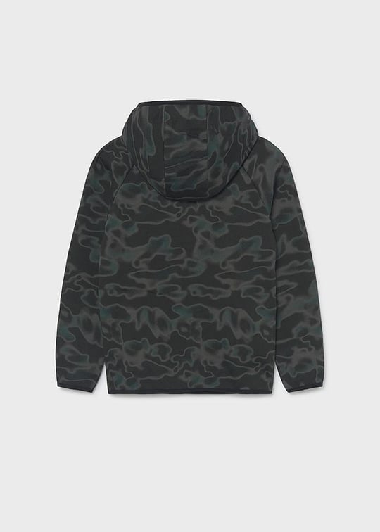 Mayoral Erkek Çocuk Kapüşonlu Sweatshirt Siyah 7407