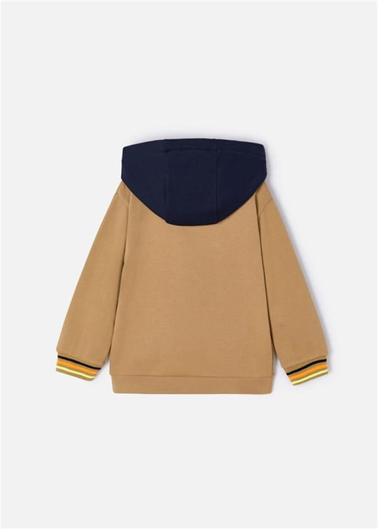 Mayoral Erkek Çocuk Kapüşonlu Sweatshirt Vizon 3404