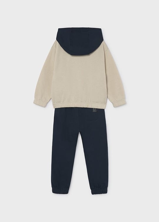 Mayoral Erkek Çocuk Kapüşonlu Sweatshirt Eşofman Takımı Lacivert 4806
