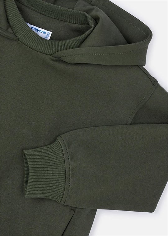 Mayoral Erkek Çocuk Kapüşonlu Sweatshirt Yeşil 4451