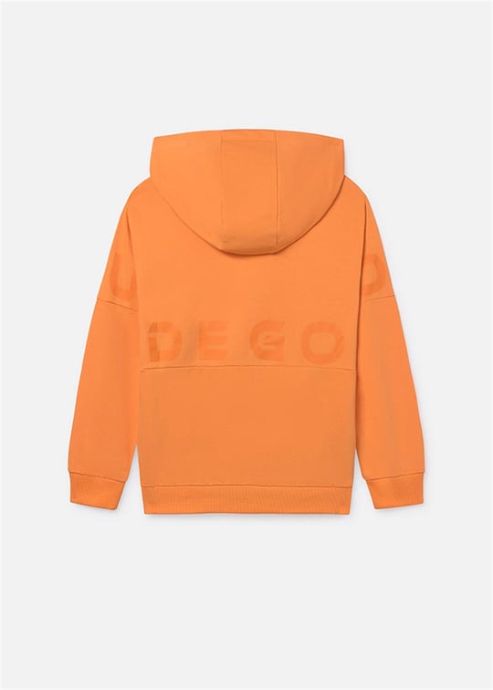 Mayoral Erkek Çocuk Kapüşonlu Sweatshirt Turuncu 6411