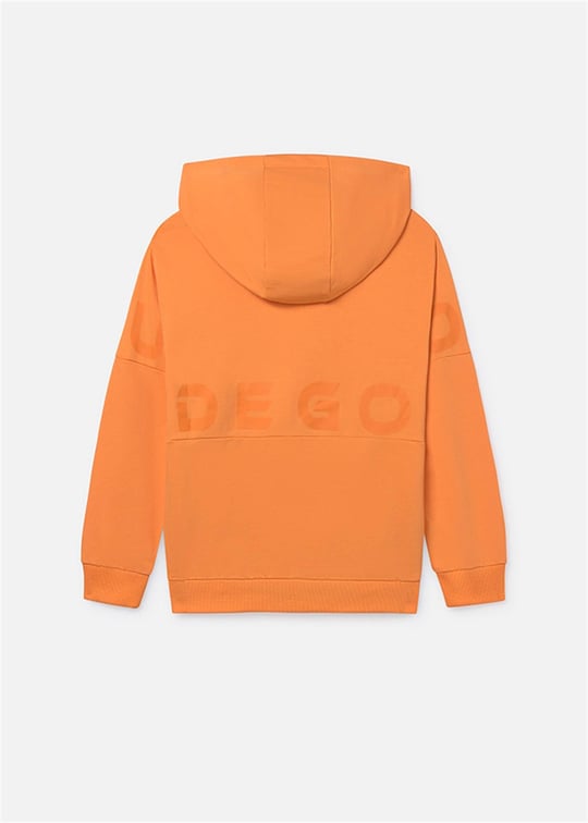 Mayoral Erkek Çocuk Kapüşonlu Sweatshirt Turuncu 6411