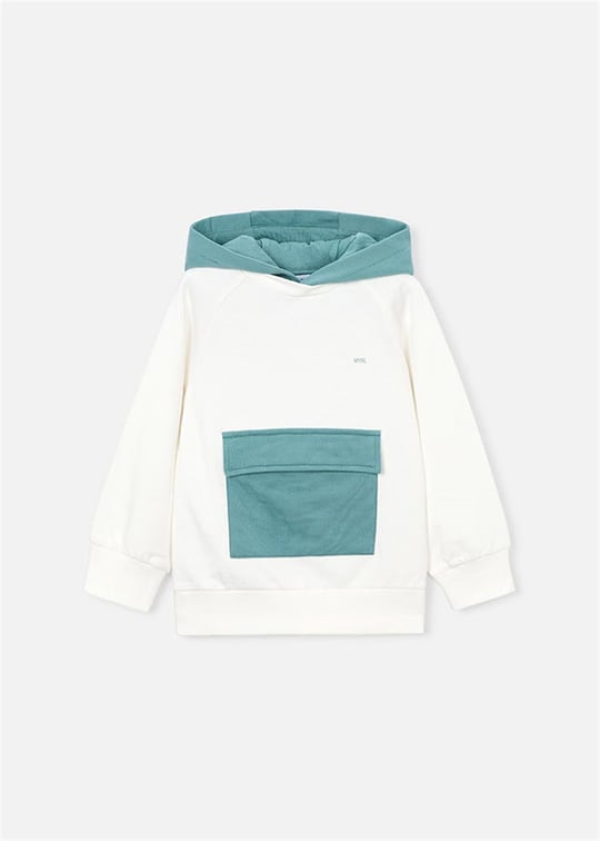 Mayoral Erkek Çocuk Kapüşonlu Sweatshirt Mint 3433