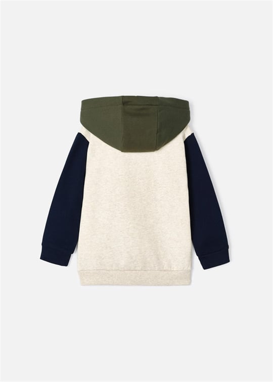 Mayoral Erkek Çocuk Kapüşonlu Sweatshirt Bej 4421