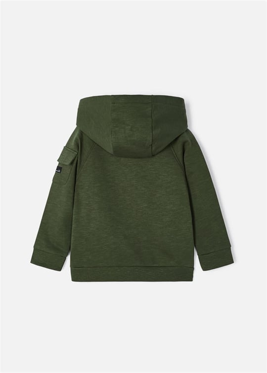 Mayoral Erkek Çocuk Kapüşonlu Sweatshirt Yeşil 4452