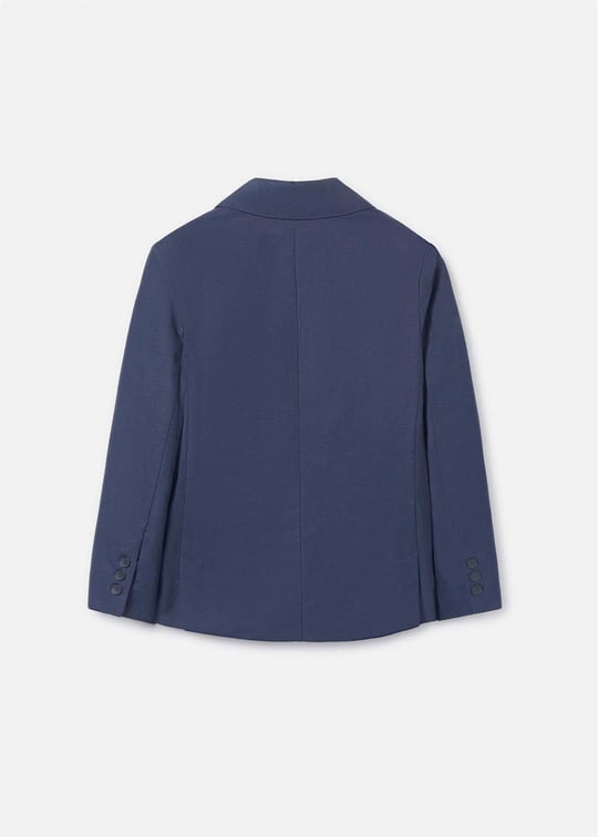 Mayoral Erkek Çocuk Keten Blazer Ceket Lacivert 6413