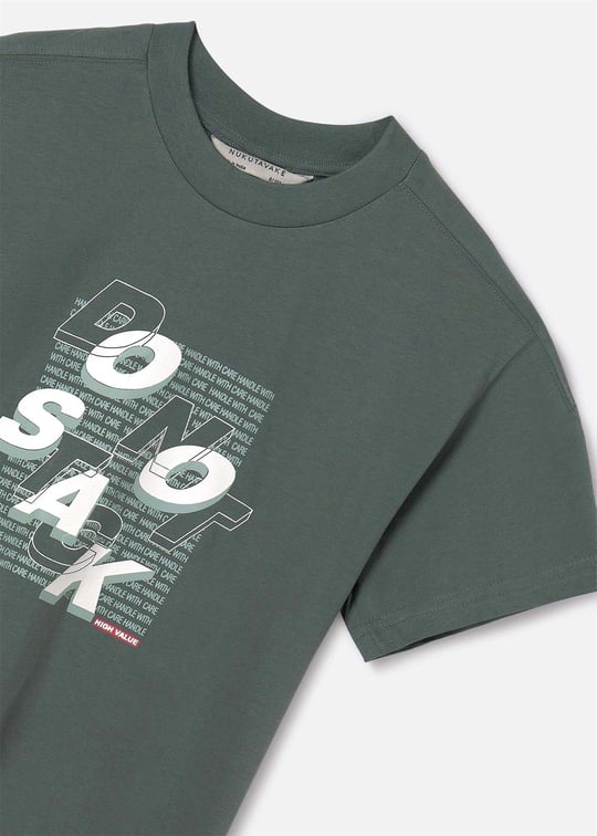 Mayoral Erkek Çocuk Oversize Tişört Haki 6043