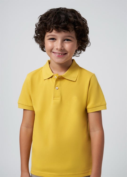 Mayoral Erkek Çocuk Polo Yaka Tişört Sarı 890