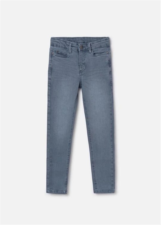 Mayoral Erkek Çocuk Skinny Jean Pantolon Gri/Mavi 7542