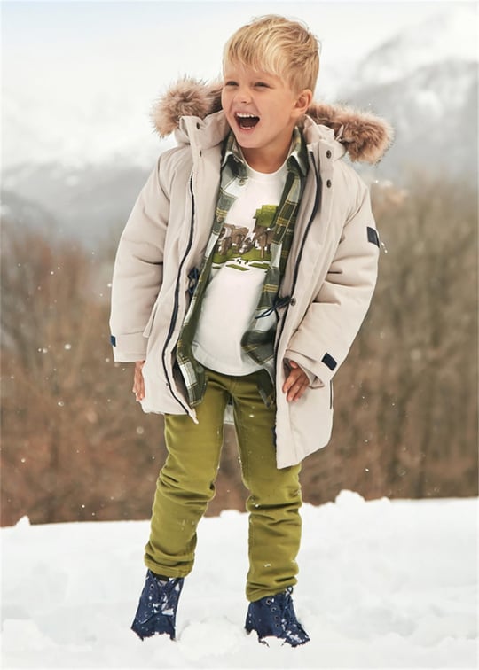 Mayoral Erkek Çocuk Slim Fit Pantolon Yeşil 4539