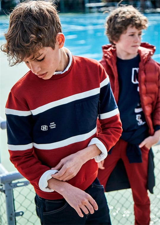 Mayoral Erkek Çocuk Sweat Bordo 7453