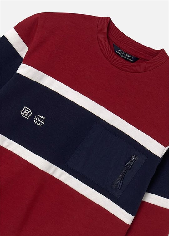 Mayoral Erkek Çocuk Sweat Bordo 7453