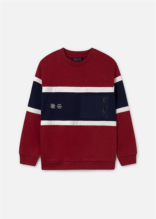Mayoral Erkek Çocuk Sweat Bordo 7453