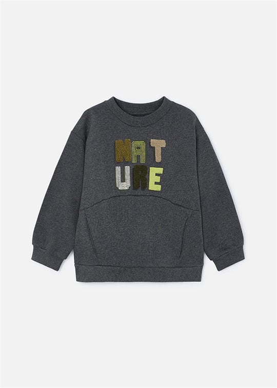 Mayoral Erkek Çocuk Sweat Koyu Gri 4455