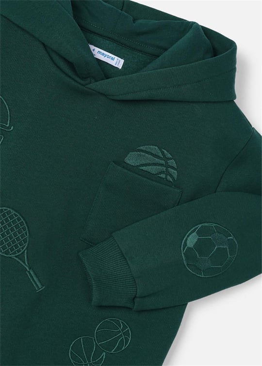 Mayoral Erkek Çocuk Sweatshirt Koyu Yeşil 4450