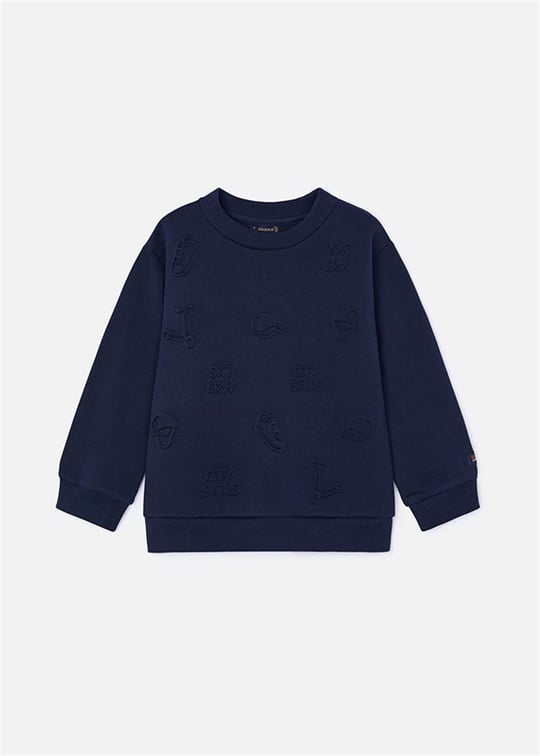Mayoral Erkek Çocuk Sweatshirt Lacivert 4454