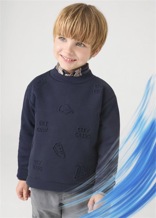 Mayoral Erkek Çocuk Sweatshirt Lacivert 4454