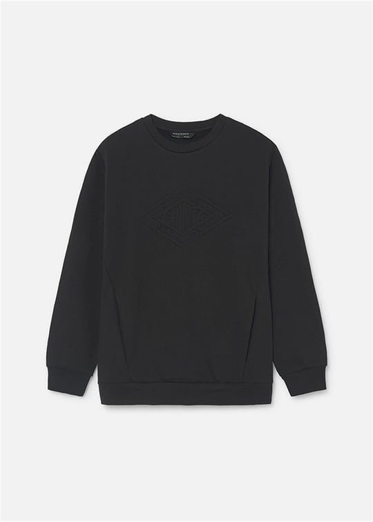 Mayoral Erkek Çocuk Sweatshirt Siyah 7410