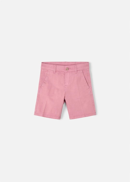 Mayoral Erkek Çocuk Twill Chino Bermuda Şort Yavruağzı 202