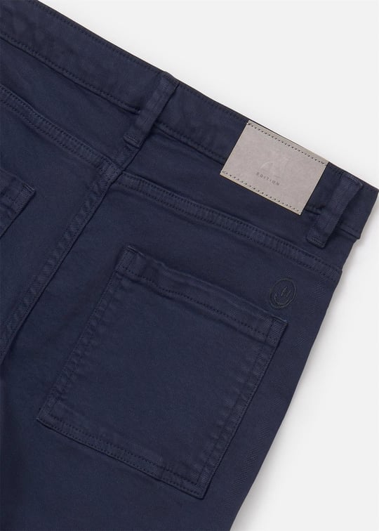 Mayoral Erkek Çocuk Twill Şort Lacivert 6206