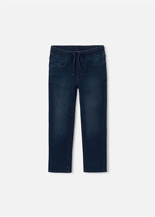 Mayoral Erkek Çocuk Yumuşak Denim Pantolon Lacivert 4503