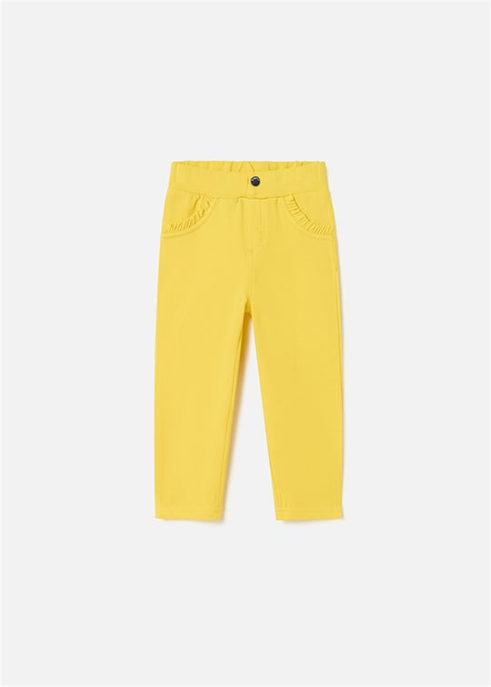 Mayoral Kız Bebek Basic Pantolon Sarı 550